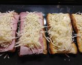 A picture of step 5 of Croque Madame: The Ultimate Grilled Sandwich.