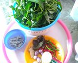 Foto langkah ke 2 dari resep Tumis kangkung teri gundul.