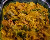 A picture of step 8 of Bamboo shoots Curry with Mustard paste (KARIDI Besara in Odisha).