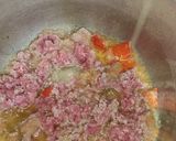 A picture of step 2 of Mutton Qeema, Green Bell Pepper And Onion.