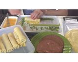 Foto langkah ke 1 dari resep Sosis Gulung Smoke Beef Cheese#ketofy#lowcarb.