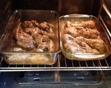 Pas rețetă Aripioare și ciocănele de pui la cuptor cu sos barbeque 5 fotografie