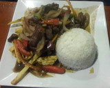 Foto del paso 4 de la receta: Lomo saltado flameado