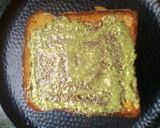 A picture of step 3 of Mumbai Sandwich.
