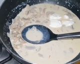 A picture of step 5 of Chicken steak with mushroom sauce.