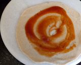 A picture of step 8 of Sev paratha.