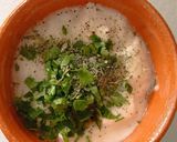 Foto del paso 7 de la receta Tortitas de calabacín con salsa de yogur