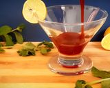 A picture of step 1 of BLUSHING BRIDE ~ STRAWBERRY MOJITO.