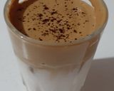 A picture of step 4 of Dalgona coffee.