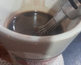 A picture of step 1 of 2 tier Moist chocolate cake 🎂.