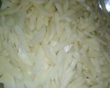 A picture of step 1 of Crispy fries.