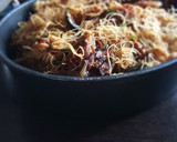Foto del paso 6 de la receta: Vermicelli de Arroz con Cerdo y Verduritas en Salsa Satay