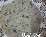 A picture of step 2 of Drumstick Leaves Parathas.