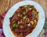 Foto langkah ke 6 dari resep Sambal Cumi Pete Mercon.