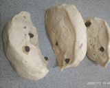 Foto langkah ke 4 dari resep Roti Tawar Kismis (Eggless).