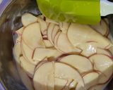 Foto langkah ke 4 dari resep Le Gateau Invicible Aux Pommes(Invisible Apple Cake) Gluten Free.