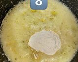 Foto del paso 8 de la receta: Bechamel para croquetas o empanada. Estás de Pollo Asado y Champiñones