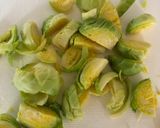 A picture of step 1 of Green Veg StirFry with Beanshoots.