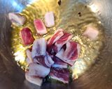 Foto del paso 3 de la receta: Arroz meloso de lagarto y setas