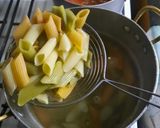 Foto del paso 3 de la receta: Fideos mostacholes 3 colores