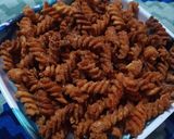 पेरी-पेरी मसाला कुरकुरा पास्ता रेसिपी चरण 8 फोटो