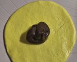 Foto langkah ke 6 dari resep Bakpao Labu Kuning Isi Cokelat.