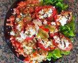 Foto del paso 7 de la receta: Ensalada Kempo, de tomates rellenos y quinoa. #delantaldorado