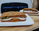 A picture of step 6 of Carrot Bread Sandwich (Air Fryer).