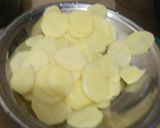 A picture of step 1 of Aloo Bhujia😁😁.