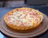 Foto del paso 4 de la receta: Quiche de jamón y queso