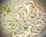 A picture of step 6 of Bún Mắm.