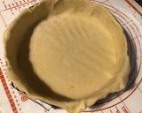 Une image de l'étape 2 de Tarte aux prunes crème de fromage blanc au citron (pâte brisée épeautre citron).