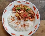 Foto langkah ke 5 dari resep Tempe Telur Penyet.