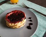 Foto del passaggio 4 della ricetta Tortino di pancake proteici