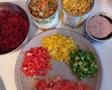 Une image de l'étape 2 de Salade de torsade 3couleurs.