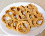 Hình bước làm 3 của món Onion rings / Air Fryer