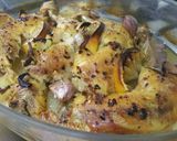A picture of step 3 of Hot lemony roasted chicken thighs.