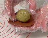 A picture of step 11 of Dubai Chewy Cookie | Dujjonku | Soft & Chewy Recipe 🍫💚🟤 Valentine's Day.