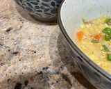 A picture of step 6 of Instant pot Asian style corn soup.