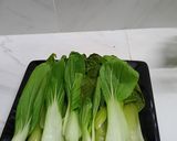 Gambar langkah 4 resipi Pak Choi Kicap Bawang Putih.