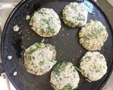A picture of step 6 of Muth Spinach Tikkki.