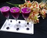 A picture of step 2 of Jamun Slush.