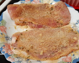 Foto del paso 7 de la receta: Milanesa de cerdo en airfryer, con guisantes