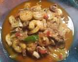 Foto langkah ke 5 dari resep 108. Oseng Udang Cumi Asin - ala Mamah Afa.