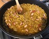 Une image de l'étape 9 de Macaronis au gorgonzola,bacon et tomates cerises façon one pot pasta.