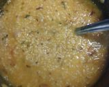 A picture of step 4 of Moong dal dalia broken weat.