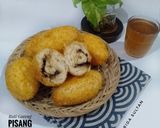 Foto langkah ke 8 dari resep Roti Goreng Pisang Coklat Tanpa Ulen.