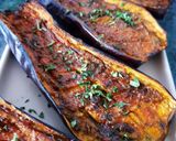 Une image de l'étape 4 de Aubergines 🍆 grillées aux épices au four #mai.