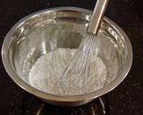A picture of step 2 of Boston Cream Pie Cheesecake.