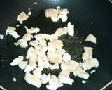 A picture of step 3 of Chinese Chicken fried Rice.
